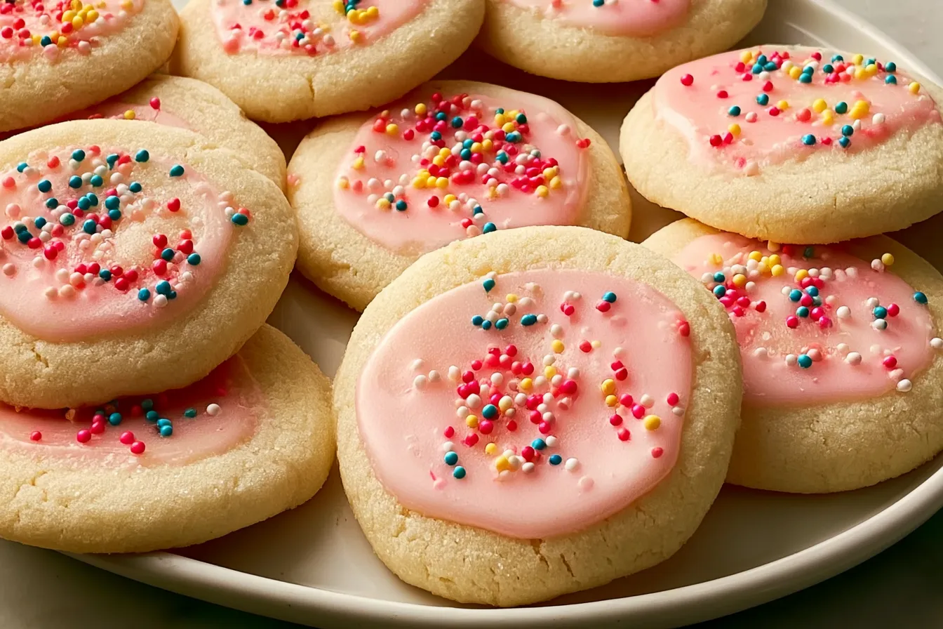 Soft Sugar Cookies Fresh Out of the Oven