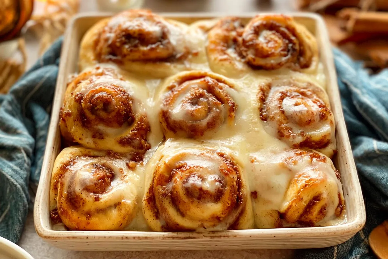 Sourdough Cinnamon Rolls (Easy Overnight) Fresh Out of the Oven