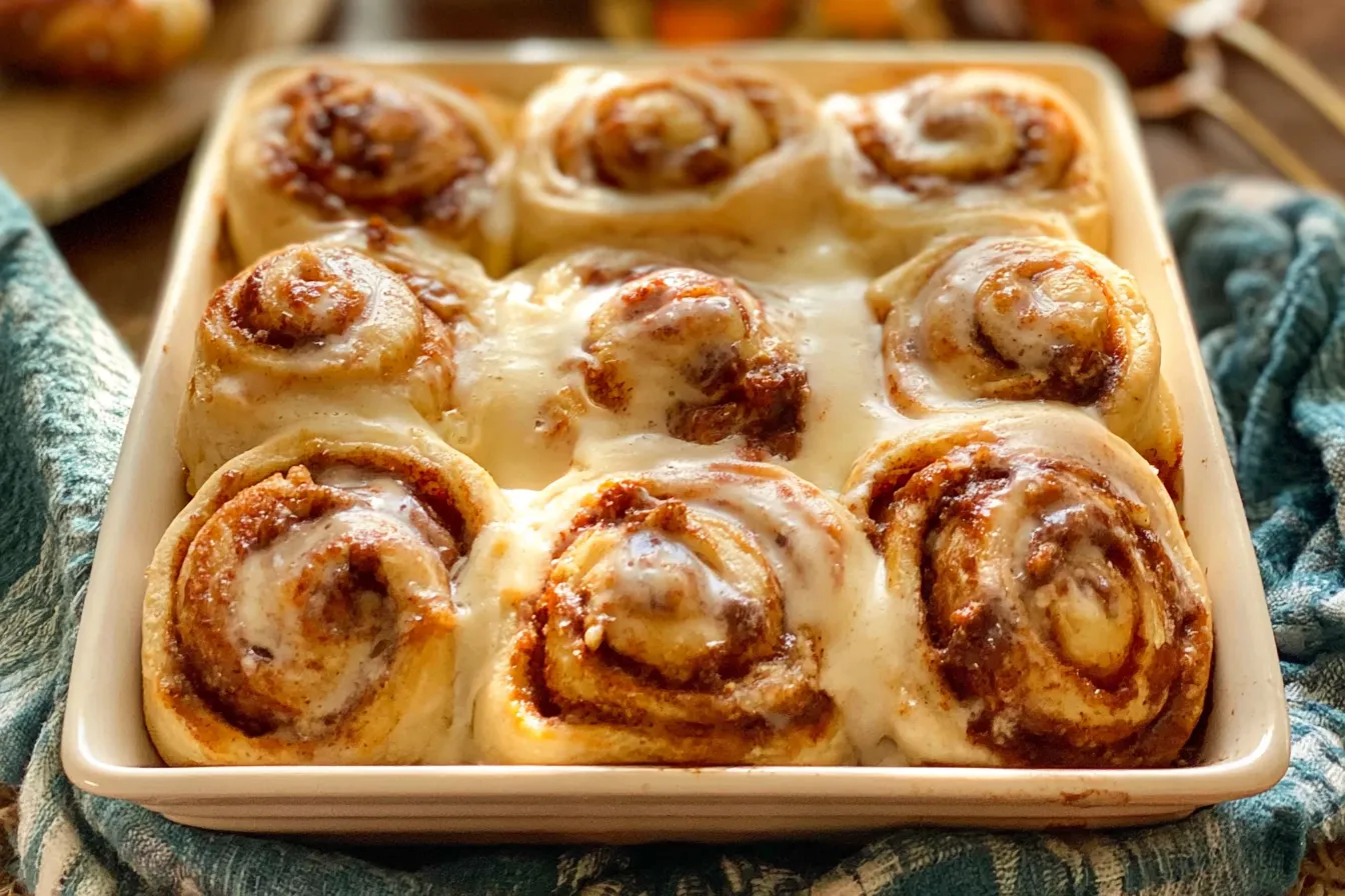 Sourdough Cinnamon Rolls (Easy Overnight) 