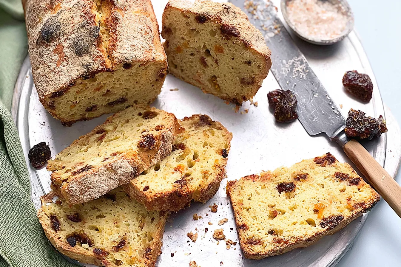 Sourdough Fig and Orange Bread Freshly Baked