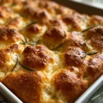 Perfectly Crisp Sourdough Focaccia Bread