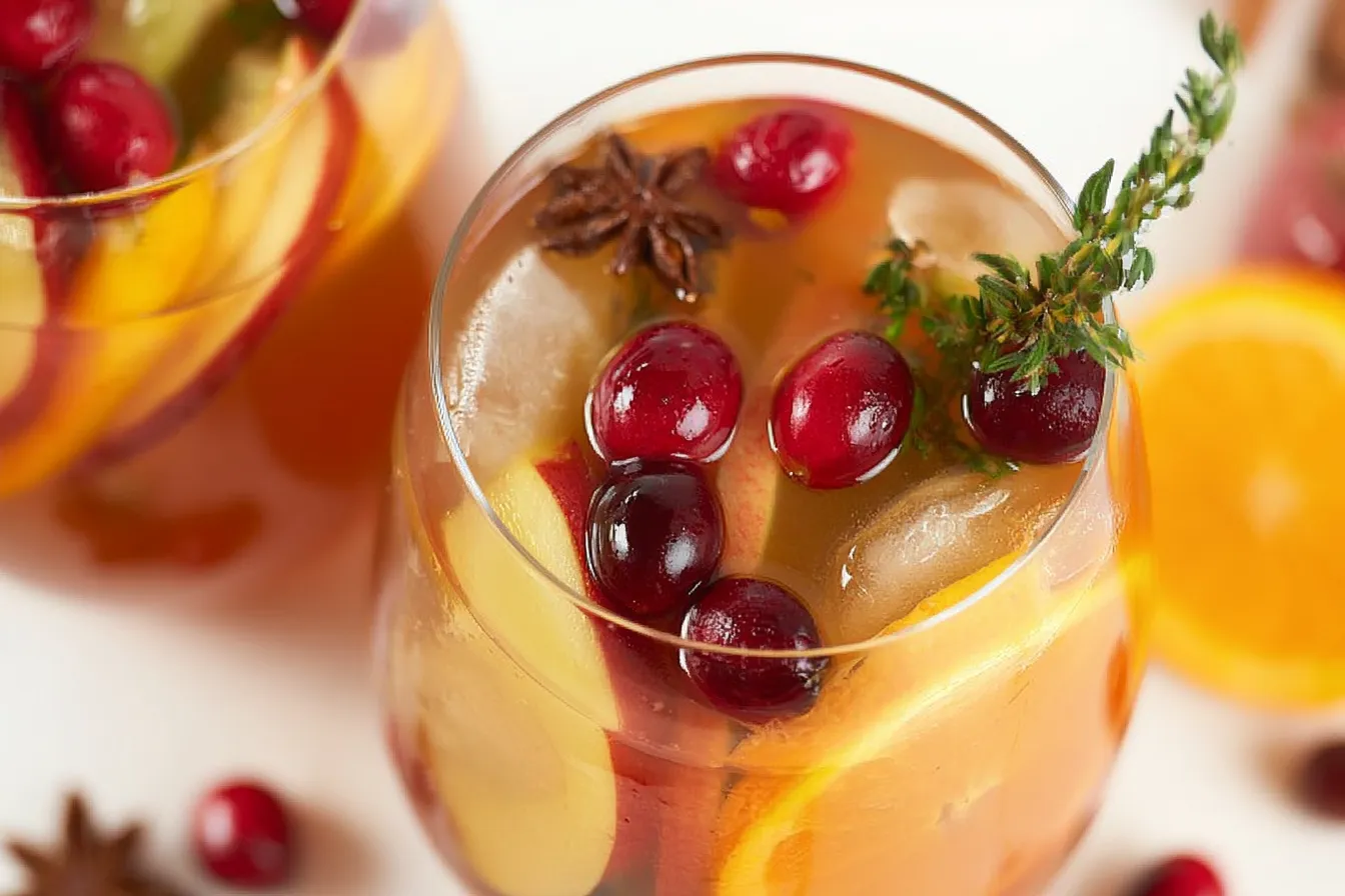 Thanksgiving Punch (Mocktail Or Cocktail): Cheers to Fall Flavors 4 Thanksgiving Punch (Mocktail Or Cocktail)