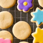 The Best Rolled Sugar Cookies on a Cooling Rack