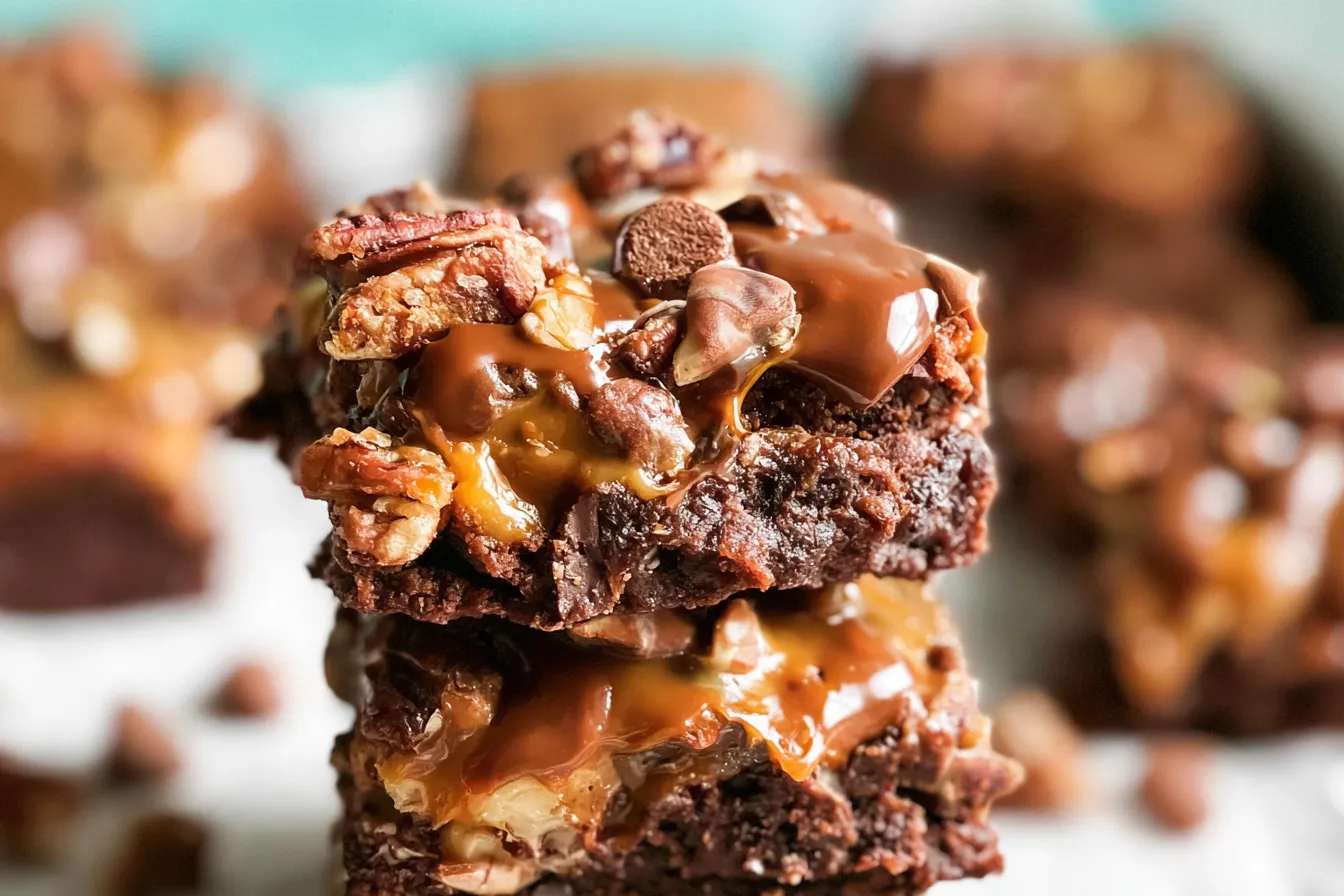 Turtle Brownies 