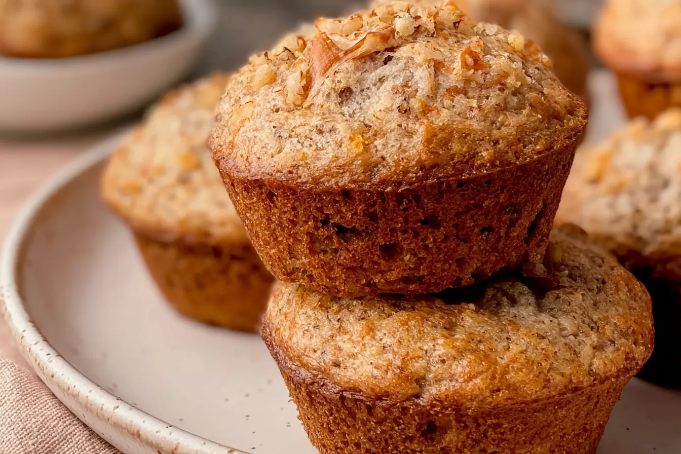 Ultimate Banana Muffins Freshly Baked
