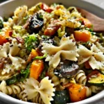 Vegan Fall Pasta Salad - Hearty & Colorful Autumn Dish