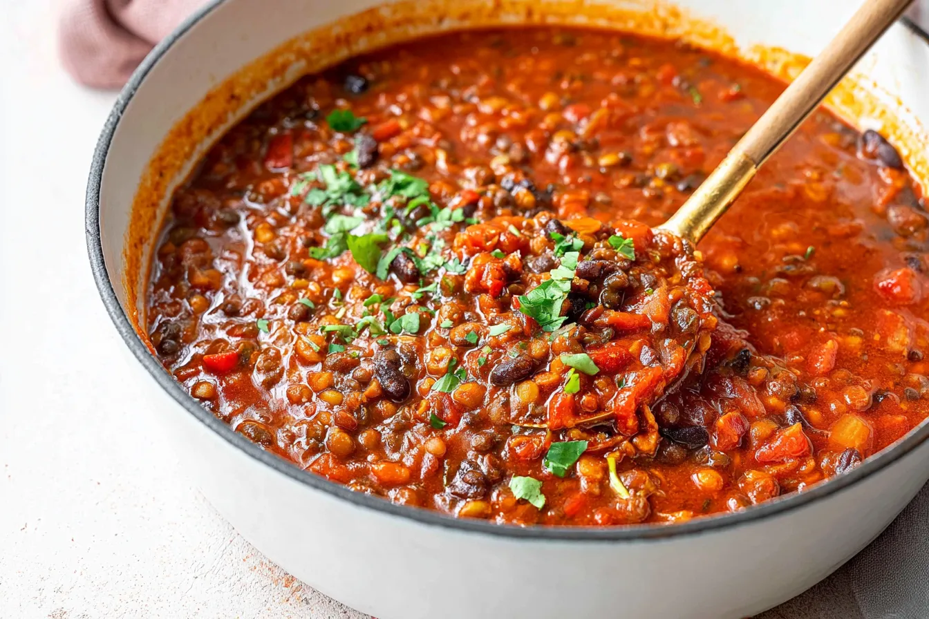 Vegan Lentil Chili Recipe: A Comforting Delight for Everyone 4 Vegan Lentil Chili Recipe