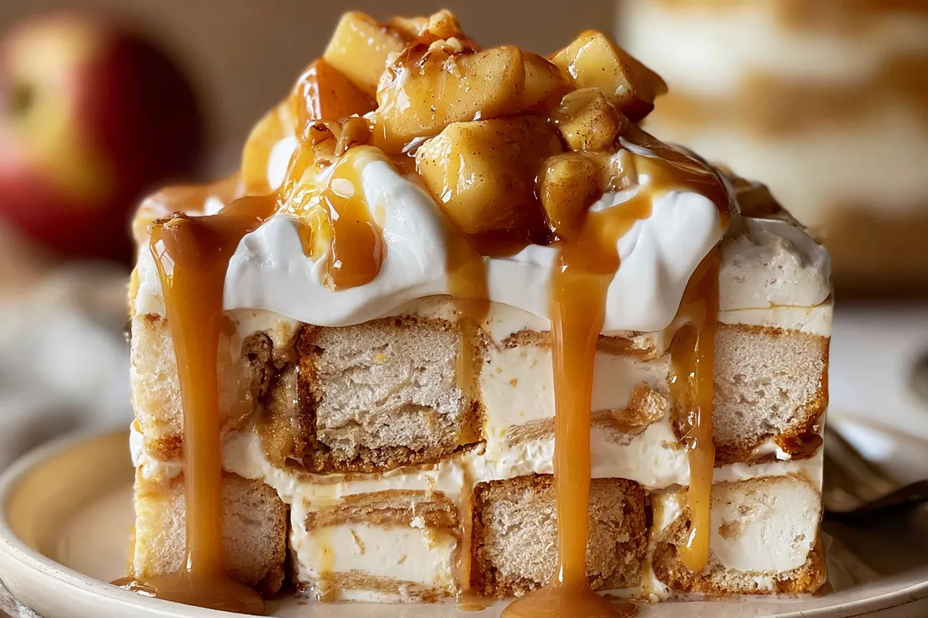 Amazing 20-Min caramel apple trifle joy 