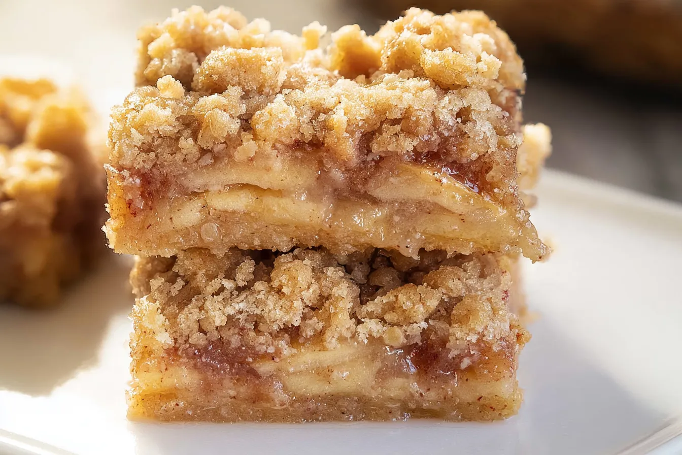 Apple Pie Bars with Streusel Topping 