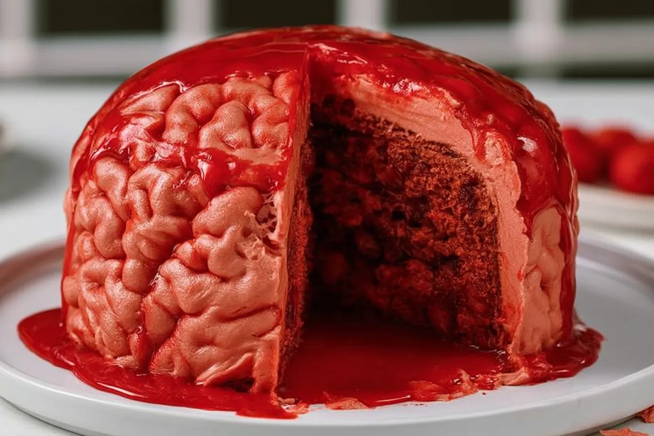 Brain Cake Decoration