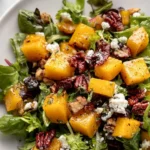 Butternut Squash Salad: A Delicious Autumn Delight 5 Butternut Squash Salad with Pomegranate and Greens