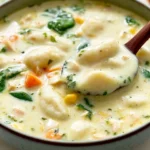 Delicious Chicken Gnocchi Soup in a Bowl