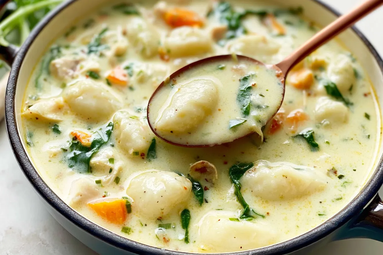 Chicken Gnocchi Soup 