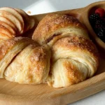 Cinnamon Apple Croissants: A Delightful Breakfast Treat 5 Cinnamon Apple Croissants Freshly Baked and Ready to Serve