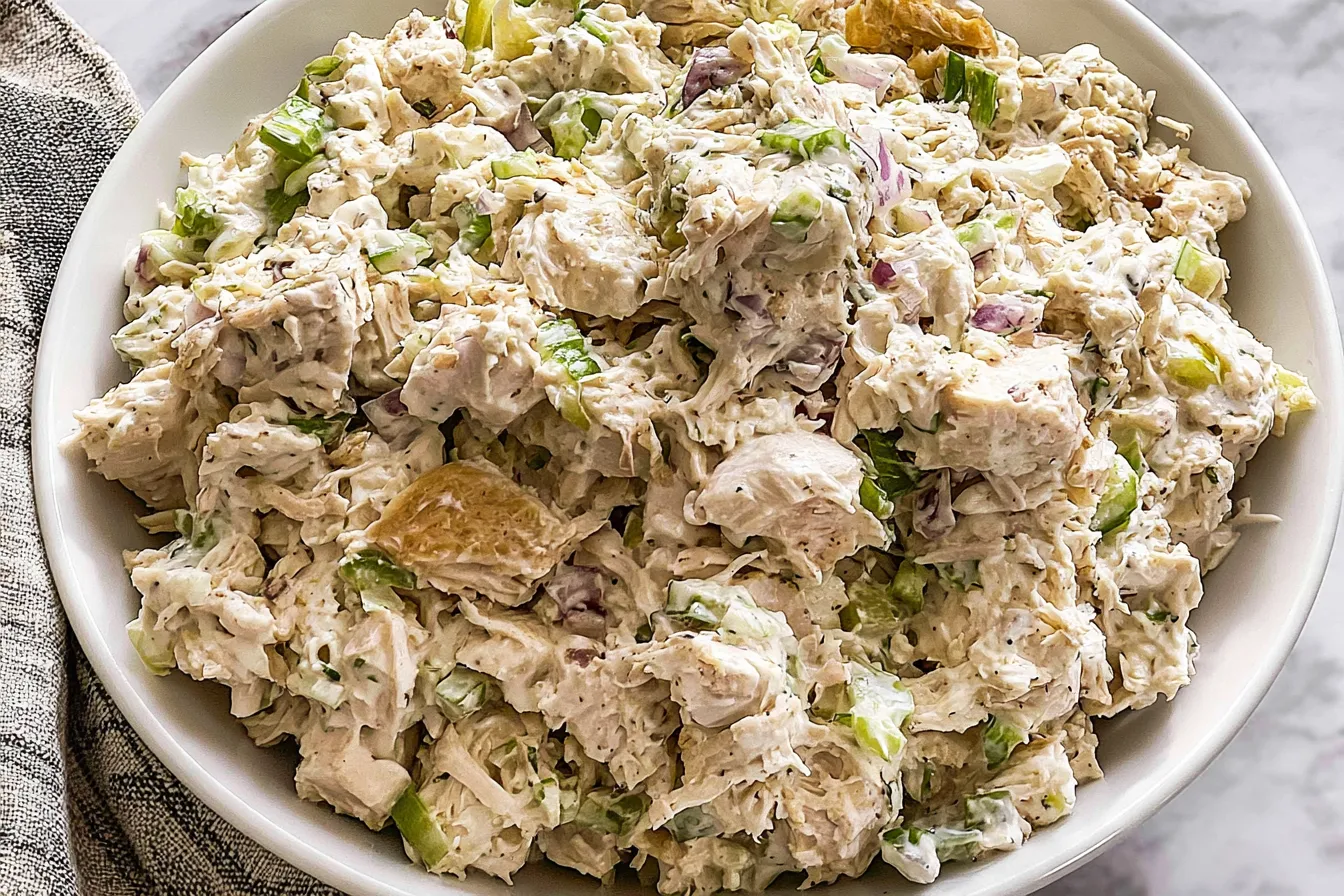 Classic Chicken Salad - Fresh and Flavorful