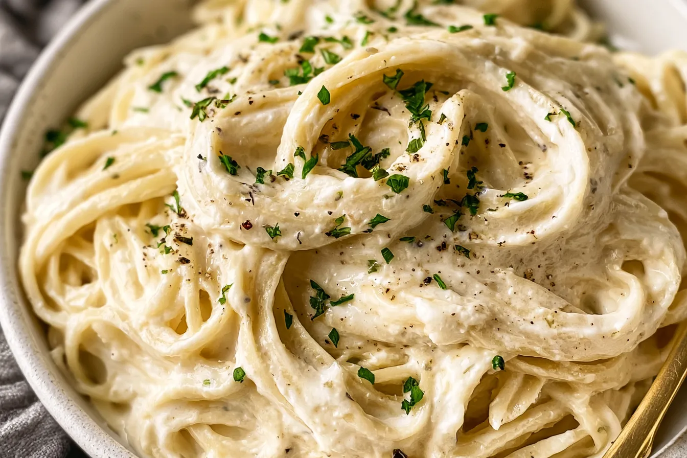 Cottage Cheese Alfredo Sauce in 10 Minutes