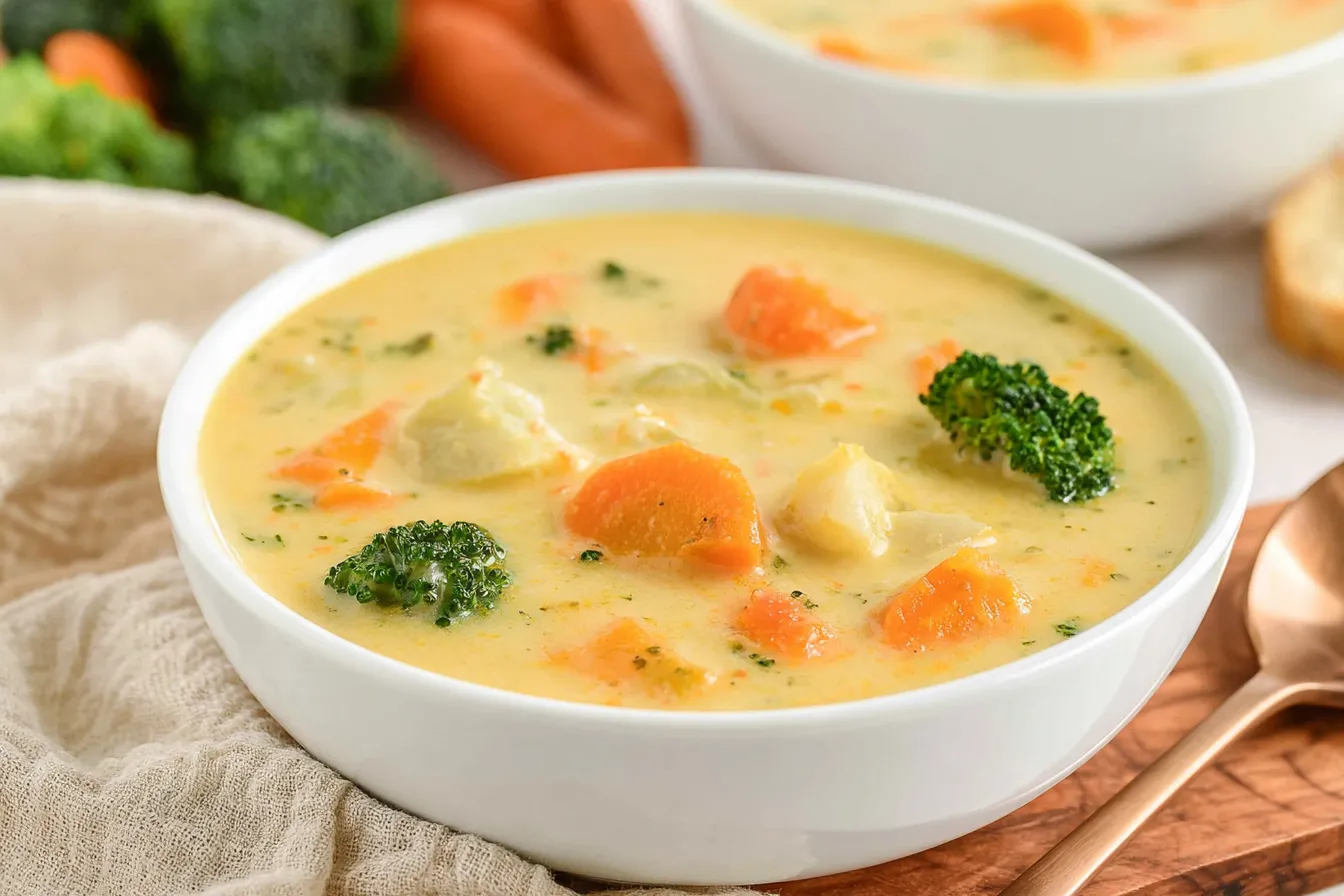Creamy Vegetable Soup 