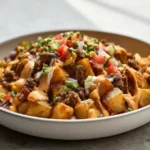Crispy Loaded Potato Taco Bowl: A Delightful Meal