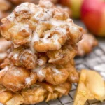 Easy Air Fryer Apple Fritters Ready to Serve - Gluten-Free