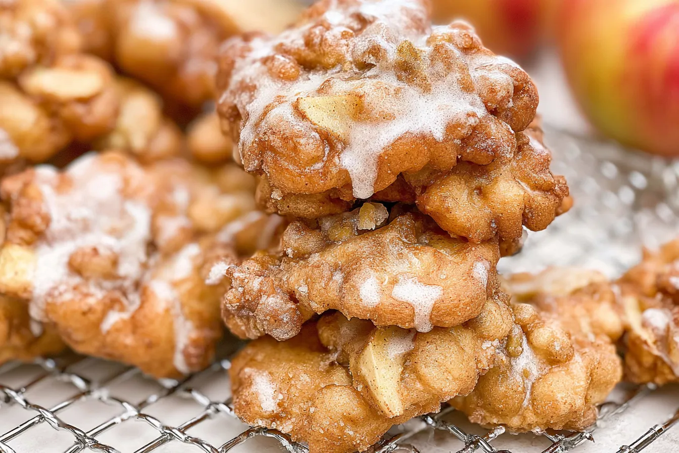 Easy Air Fryer Apple Fritters Recipe (Gluten-Free) - Yum! 4 Easy Air Fryer Apple Fritters Recipe (Gluten-Free)