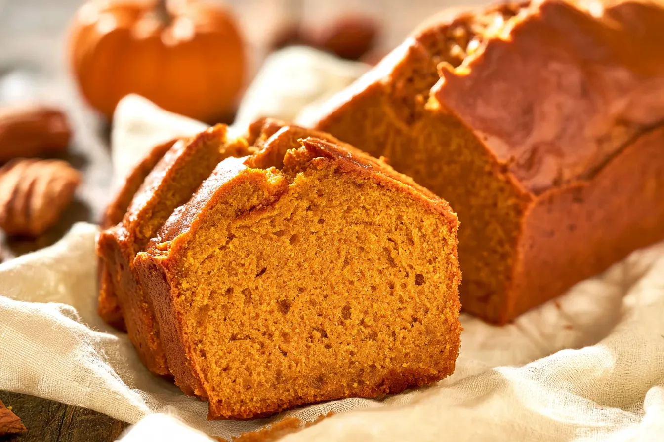 Deliciously Fresh Easy Pumpkin Bread
