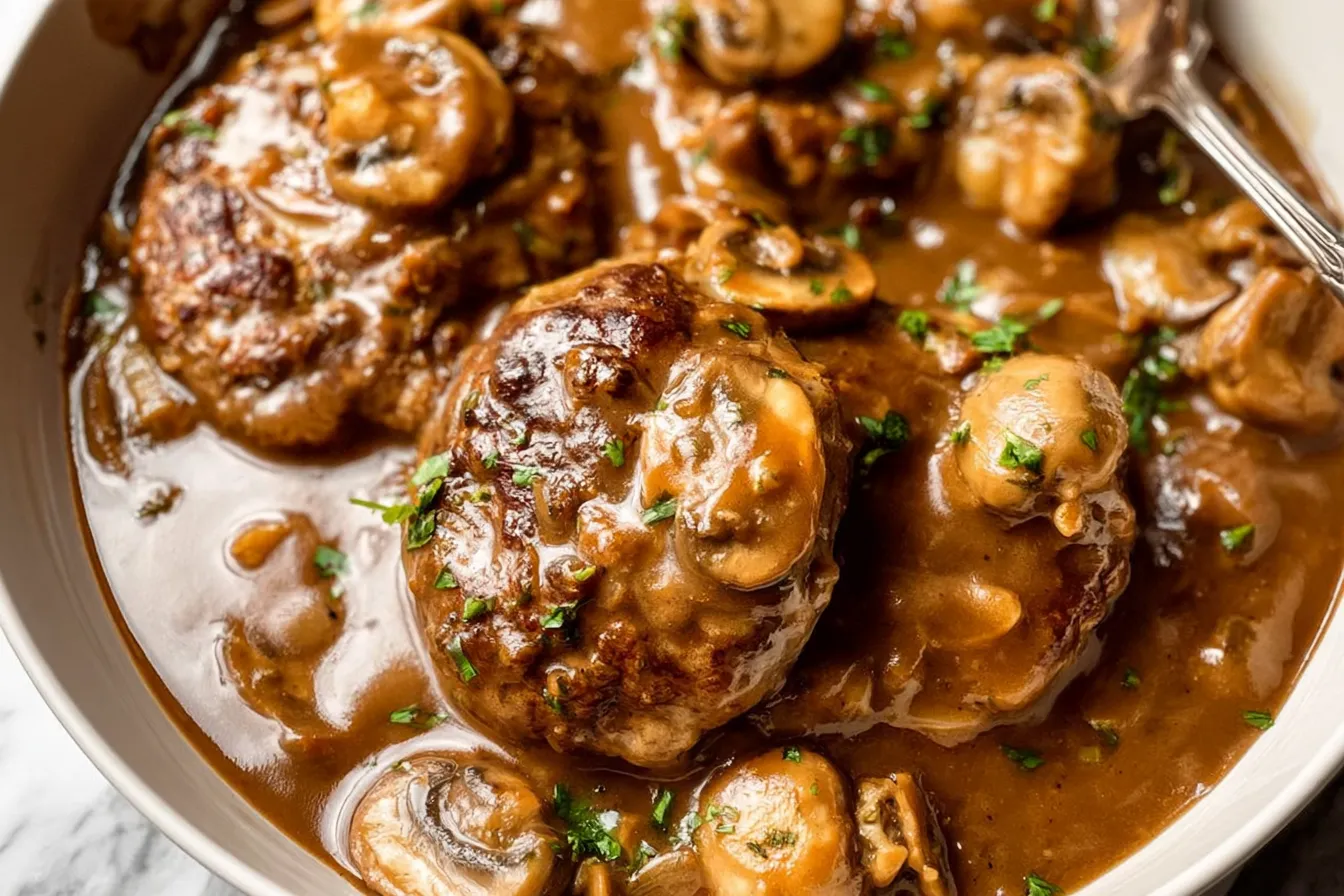 Easy Salisbury Steak Recipe: A Comfort Food Classic 4 Easy Salisbury Steak