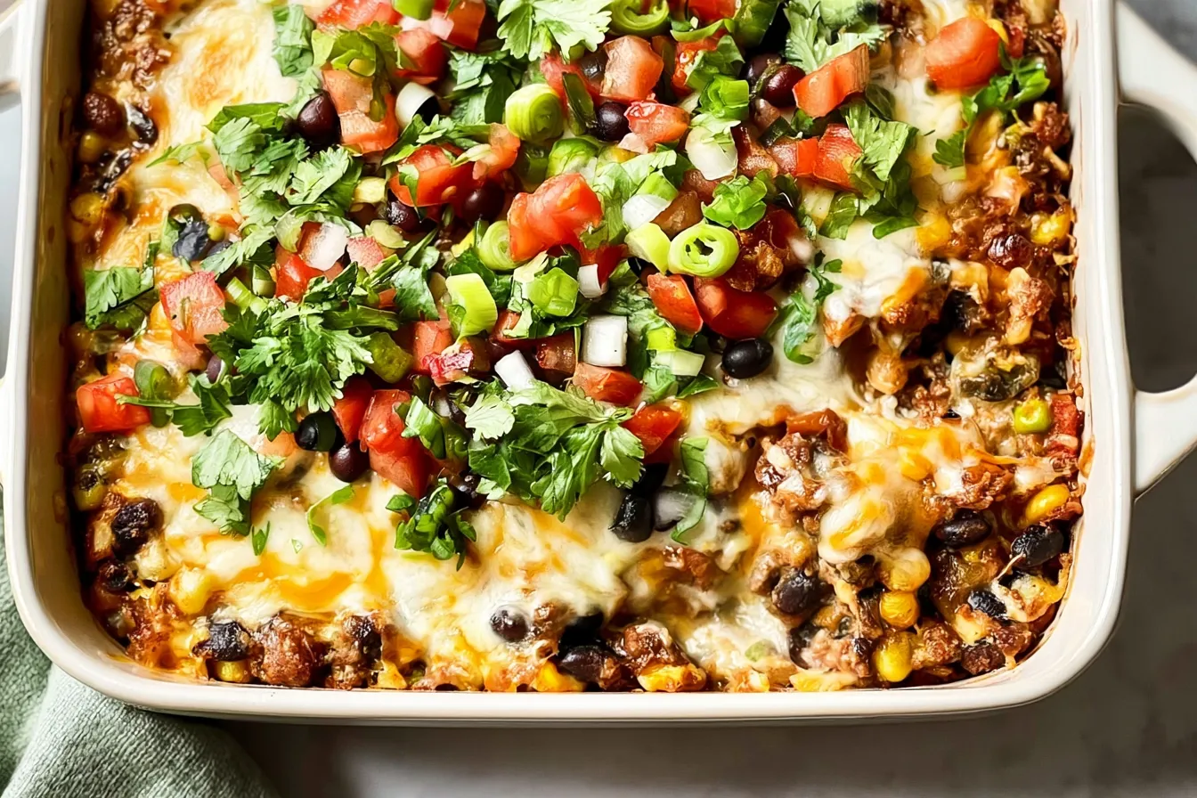 Easy Taco Casserole Recipe: A Quick and Delicious Family Favorite 4 Easy Taco Casserole Recipe