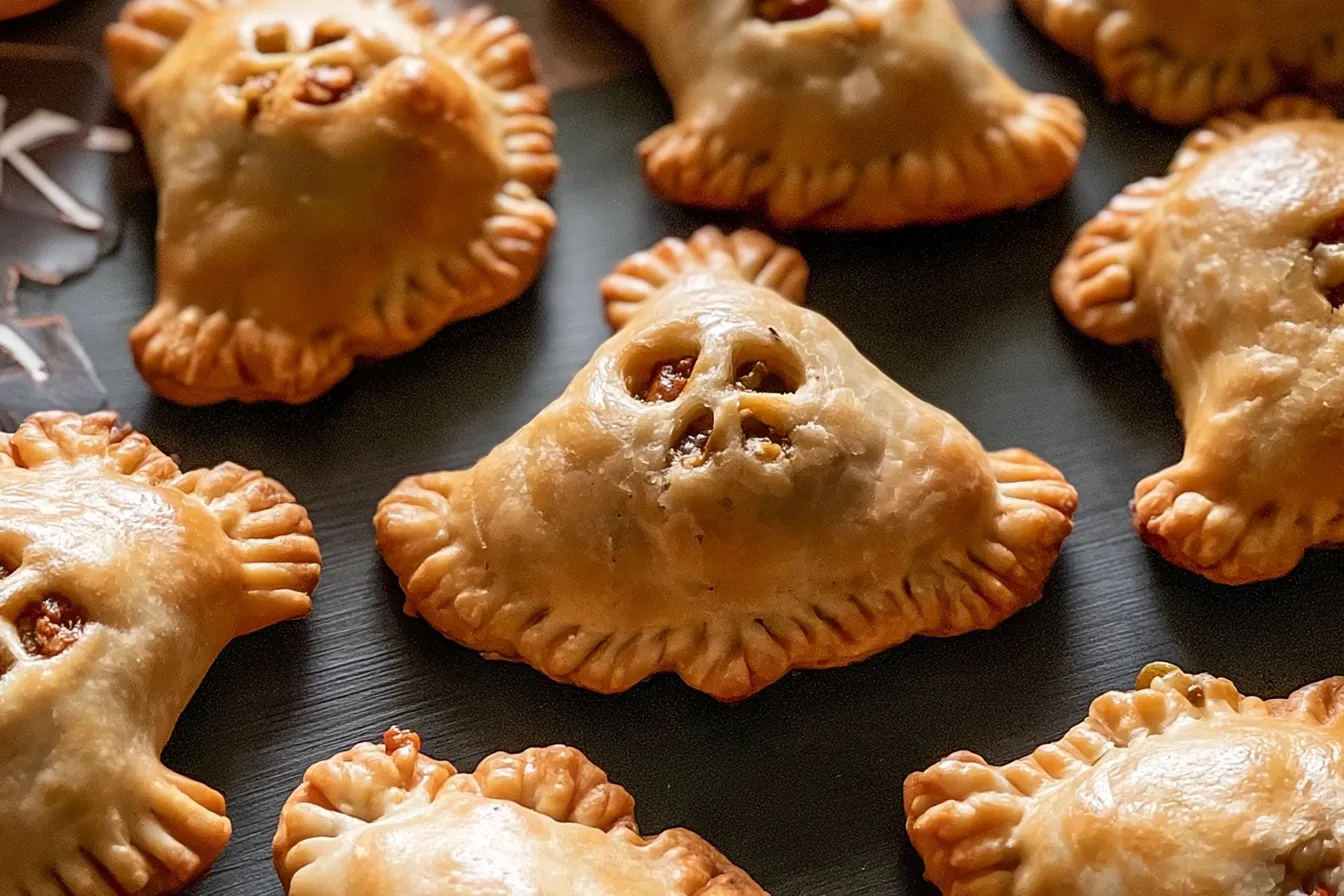 Ghost Taco Hand Pies Ready for Halloween