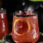 Hocus Pocus Non-Alcoholic Halloween Punch in a Cauldron