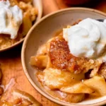 Delicious Homemade Apple Cobbler Fresh From the Oven
