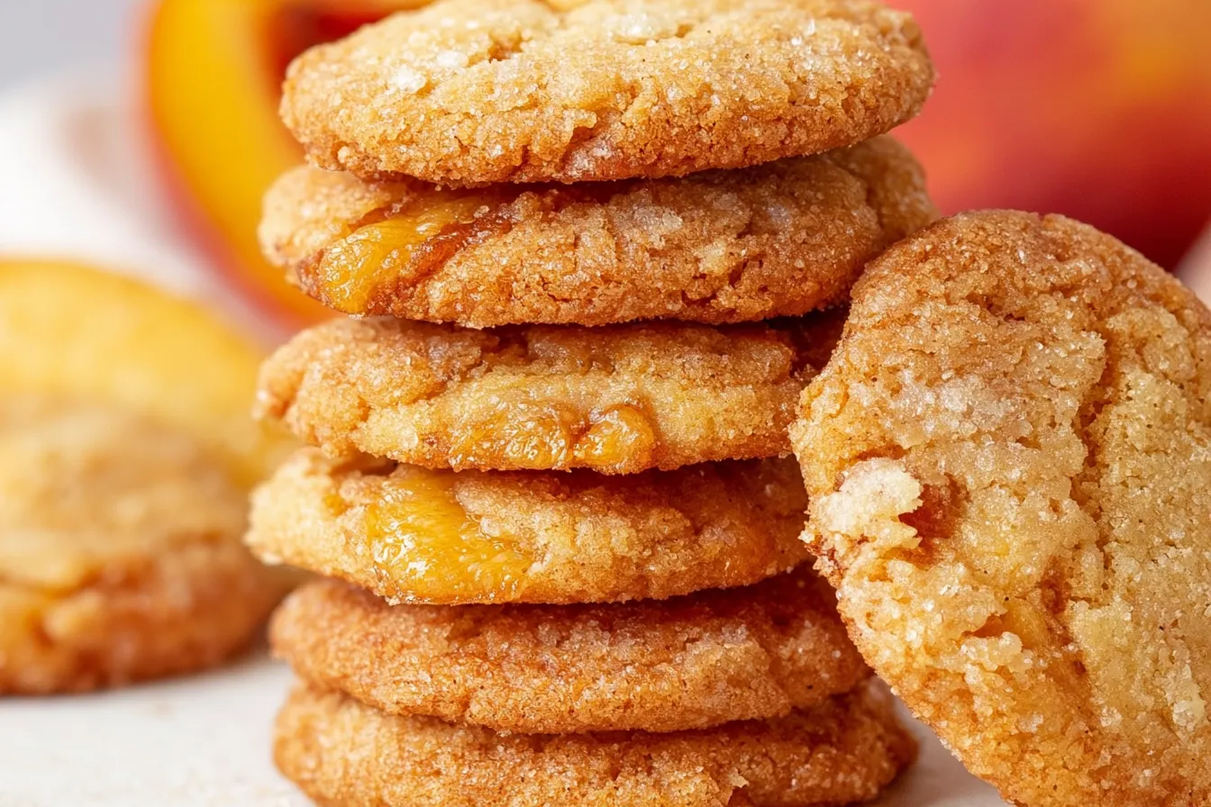 Peach Cookies 