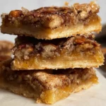 Delicious Pecan Pie Bars Fresh from the Oven