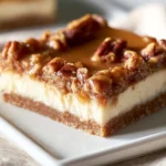 Pecan Pie Cheesecake Slice