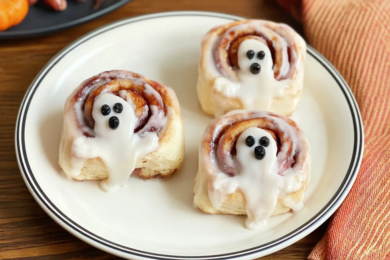 Pillsbury Halloween Ghost Cinnamon Rolls