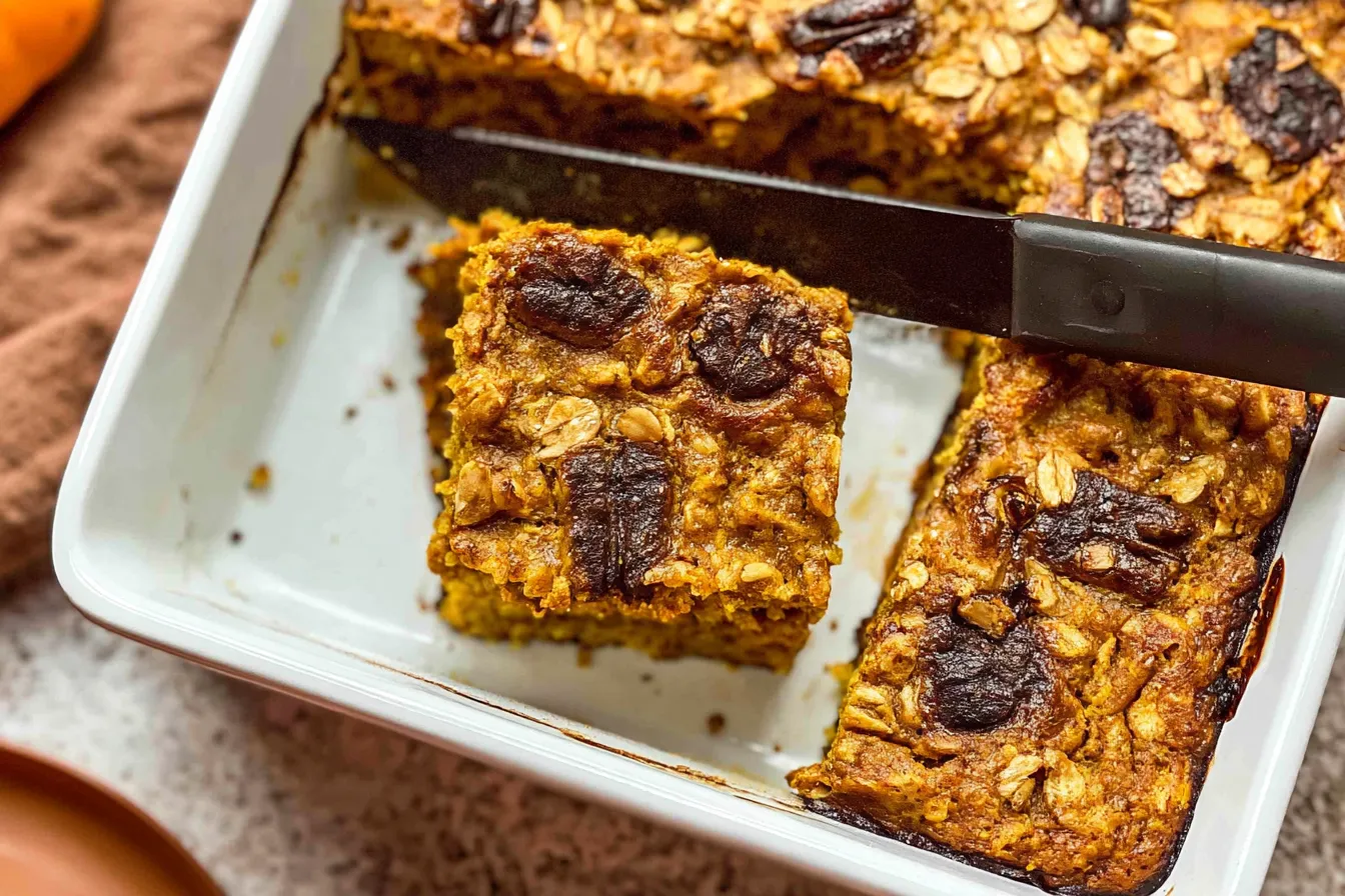 Pumpkin Baked Oatmeal 