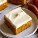 Delicious Pumpkin Bars with Cream Cheese Frosting