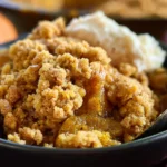 Delicious Pumpkin Crisp Ready to Serve
