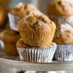 Homemade Pumpkin Muffins Fresh Out of the Oven