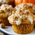 Delicious Pumpkin Muffins with Brown Sugar Streusel
