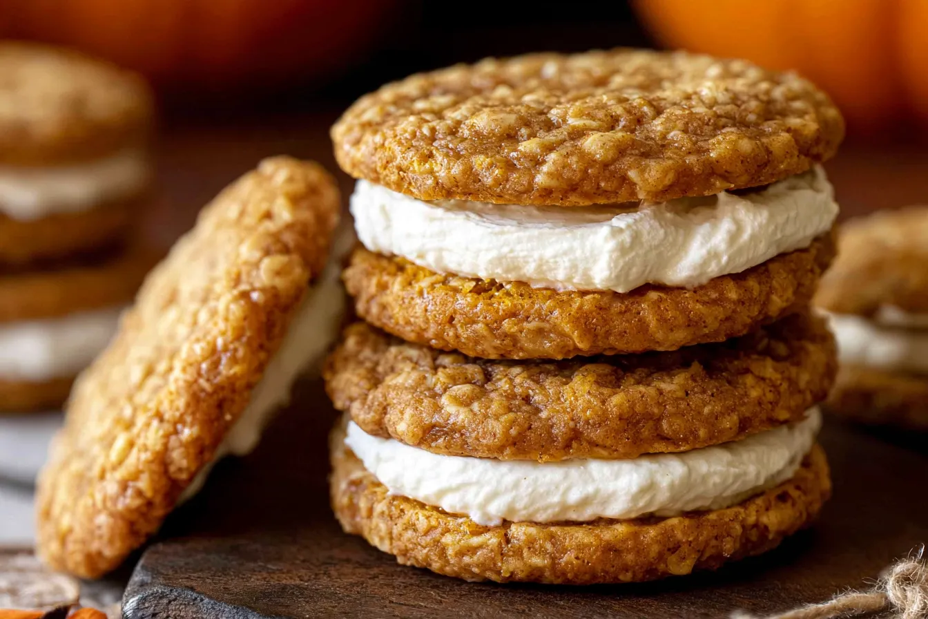 Pumpkin Oatmeal Cream Pies: Fall's Sweetest Treat 4 Pumpkin Oatmeal Cream Pies