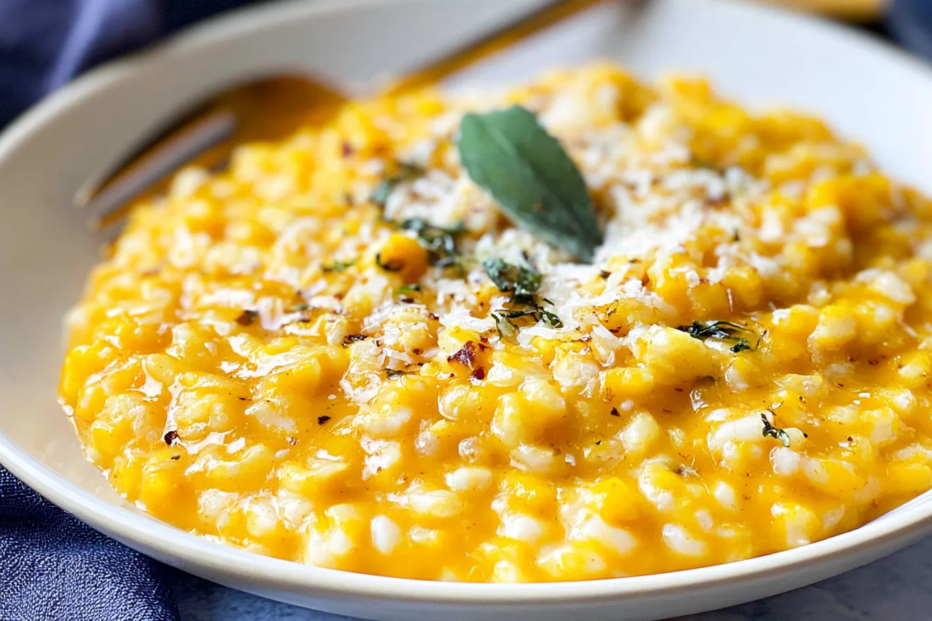 Pumpkin Risotto 