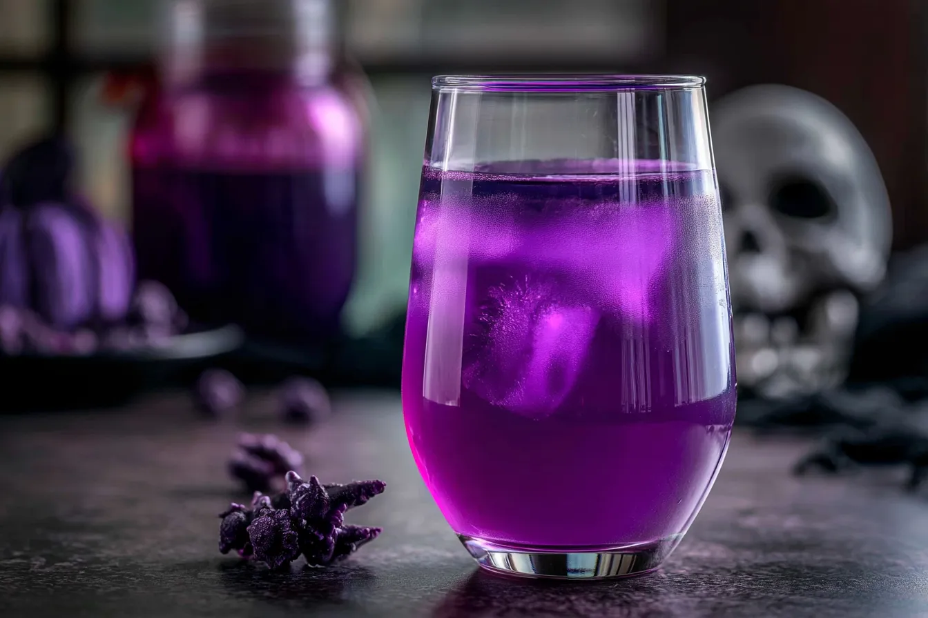 Purple People Eater Halloween Punch 