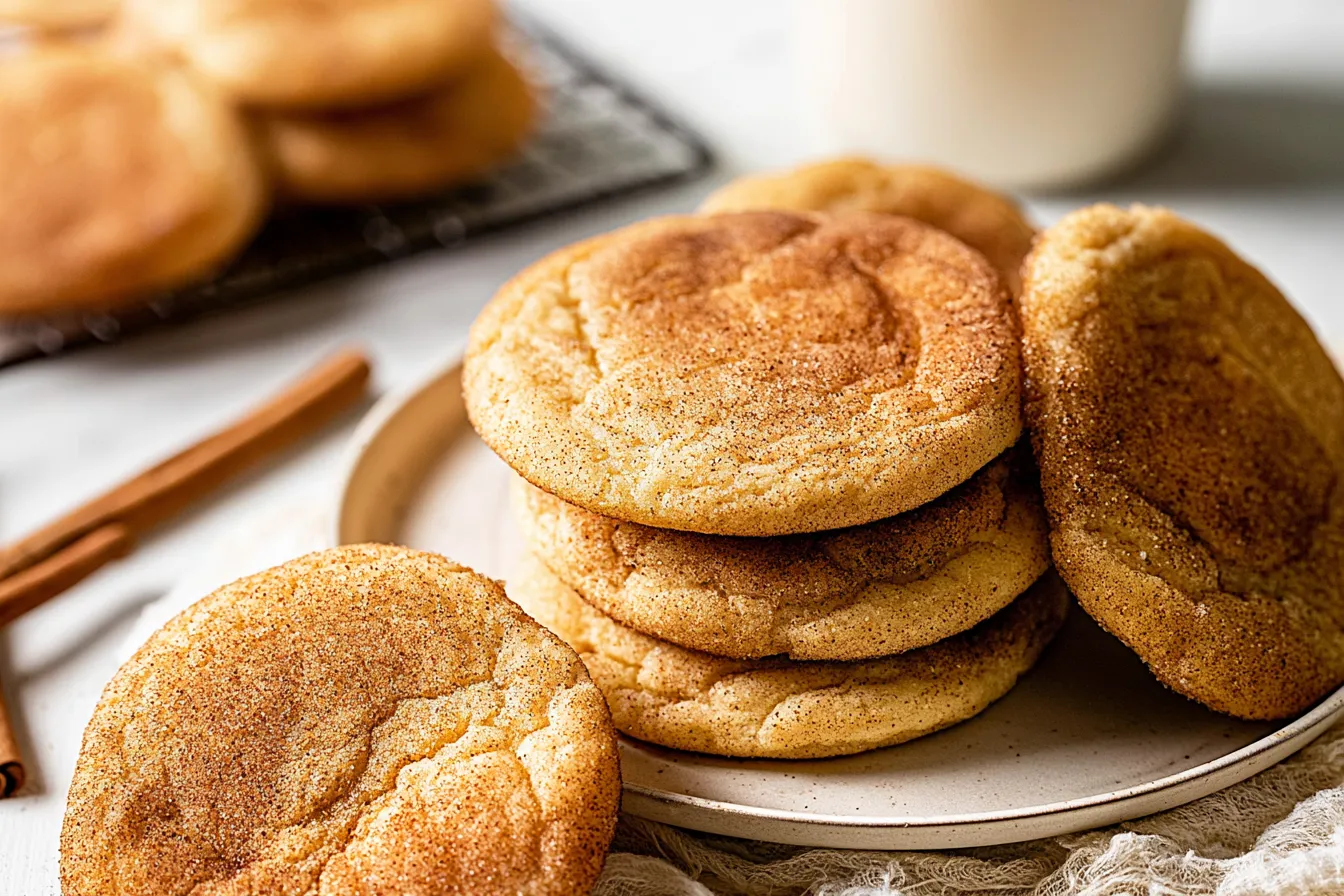 Snickerdoodle Cookies: Irresistibly Soft and Delicious! 4 Snickerdoodle Cookies