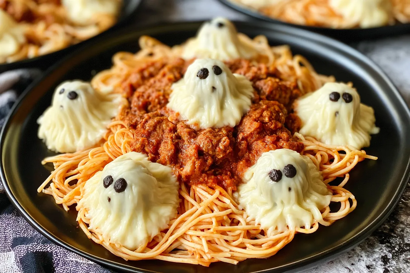 Spaghetti And Ghost Meatballs: A Spooktacular Delight! 4 Spaghetti And Ghost Meatballs