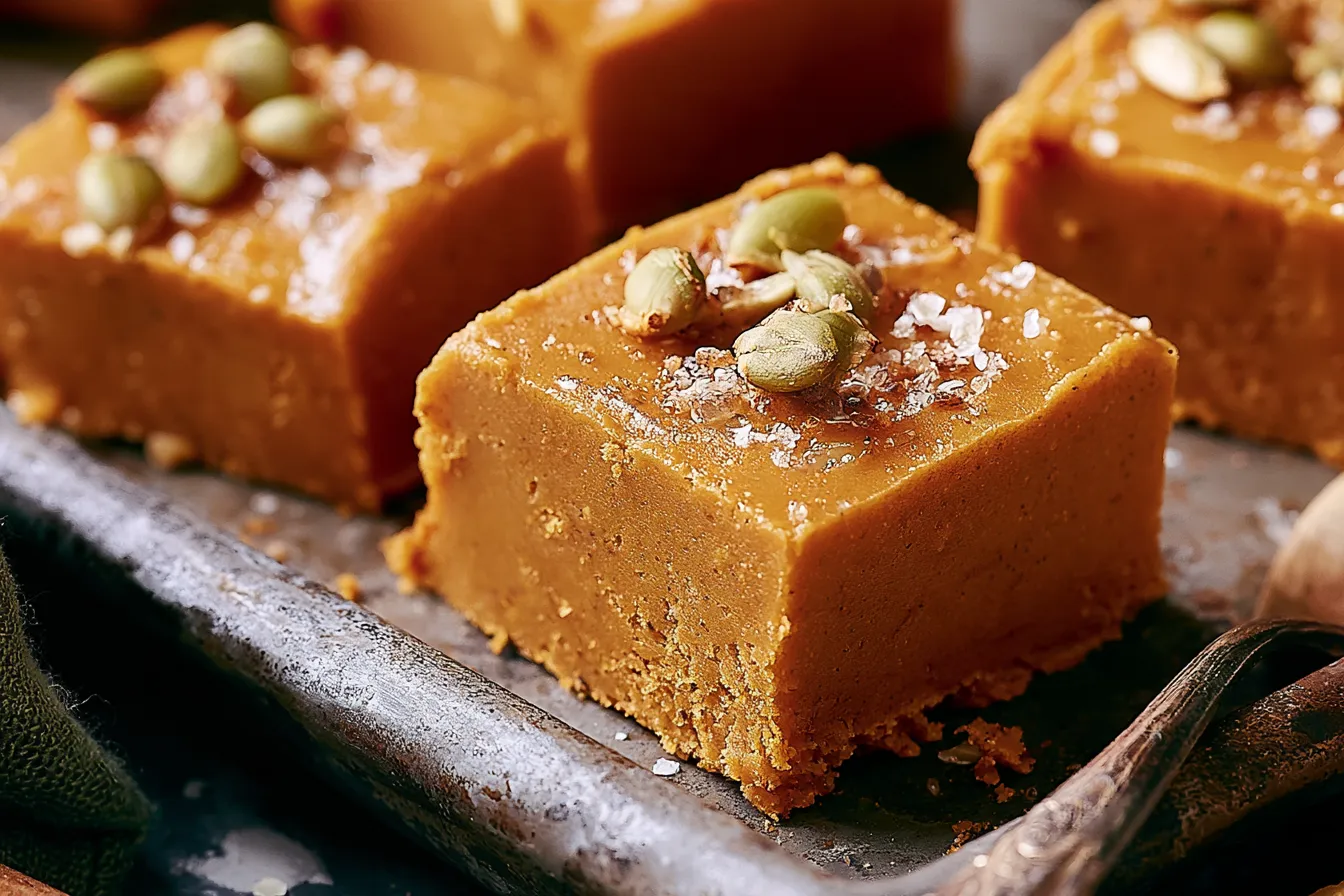 Spiced Vegan Pumpkin Fudge Bars: A Delicious Fall Treat 4 Spiced Vegan Pumpkin Fudge Bars