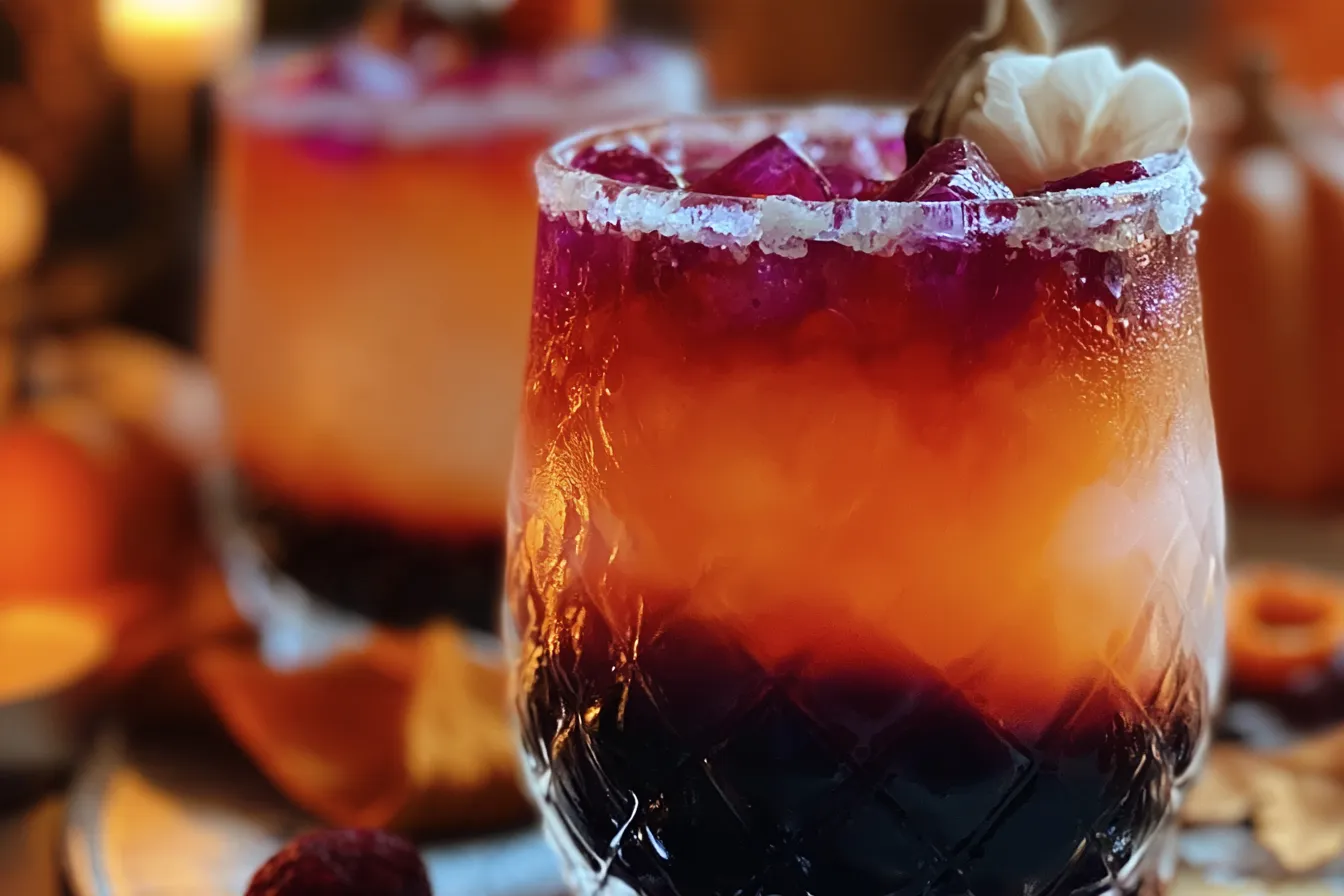 Spooky Halloween Mocktail 