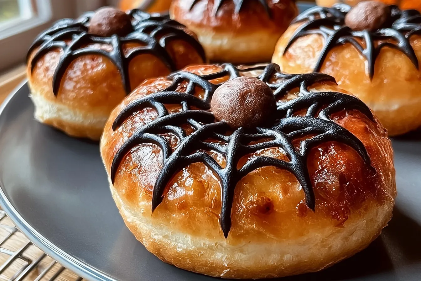 Spooky Spider Donuts: Delicious Halloween Treats