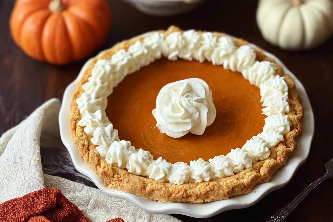 Homemade Pumpkin Pie - The Best Pumpkin Pie Recipe